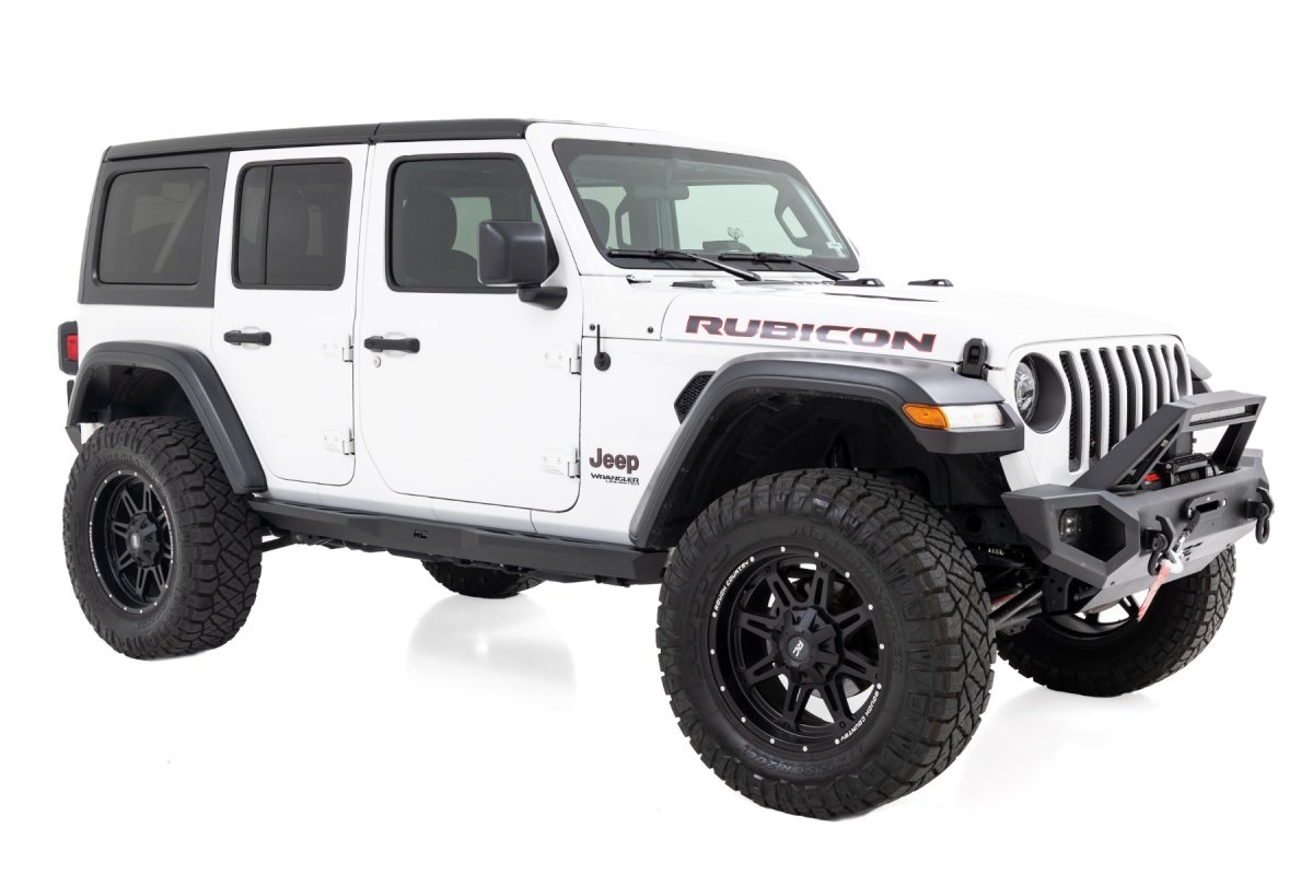 Jeep Wrangler Unlimited Suspension Lift Kit - Rough Country - 3.5 Inch Lift Kit | C/A Drop | Vertex - '24-'25